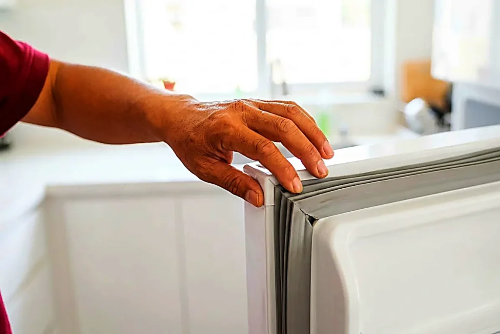 Dò gioăng cao su cửa tủ lạnh tìm chỗ hở